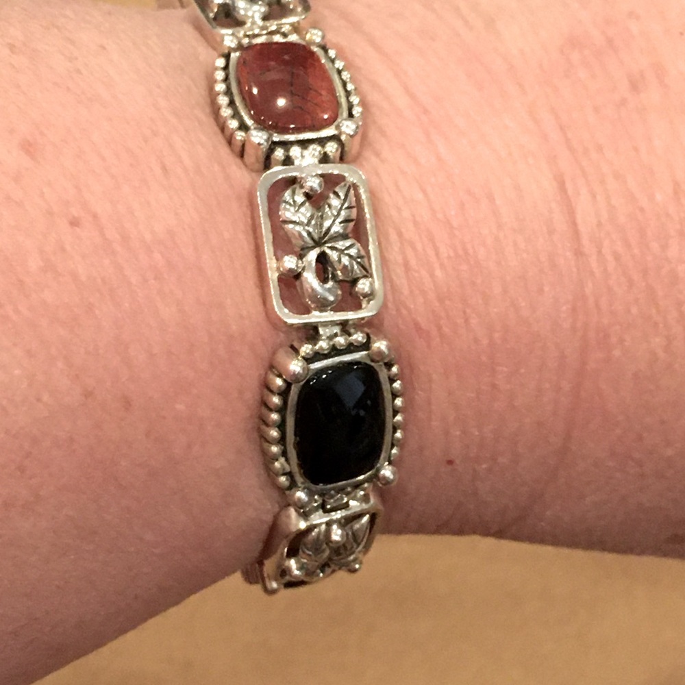 Vintage 925 Sterling Silver Bracelet - Picture 3 of 15